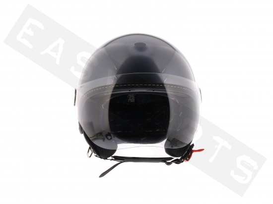 Helm Demi Jet VESPA Visor 3.0 Part III Glossy Grijs Titanium G03